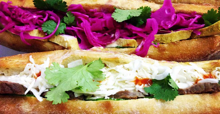 Bocadillos vietnamitas del restaurante The Big Banh