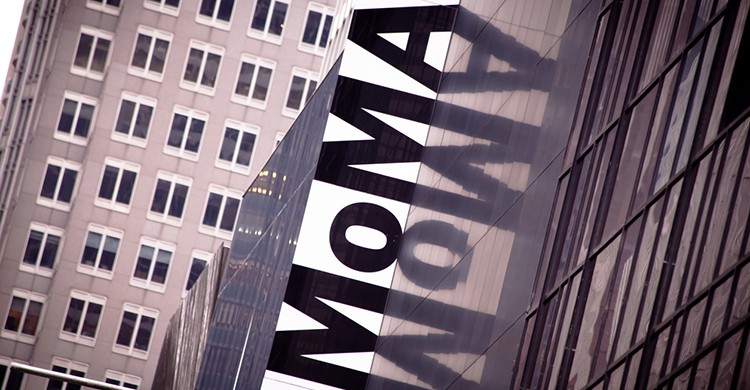 Detalle del Museum of Modern Art