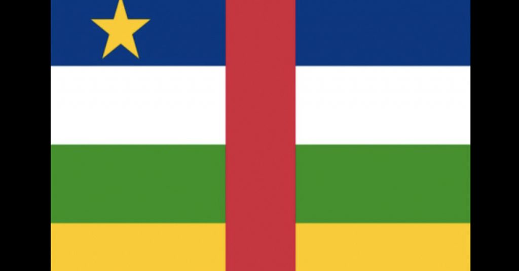 imagen bandera república centroafricana