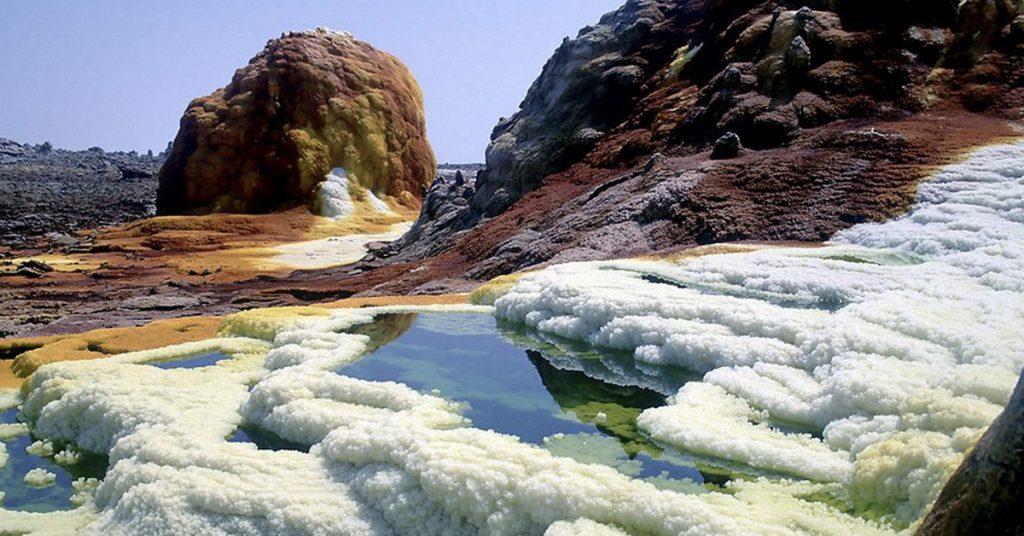 imagen tierras de sal Dallol Etiopía