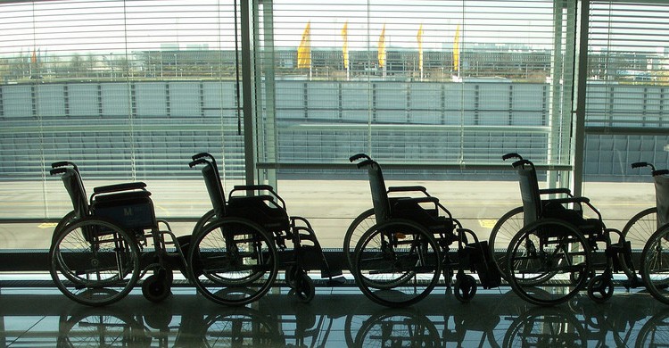 3. En avión