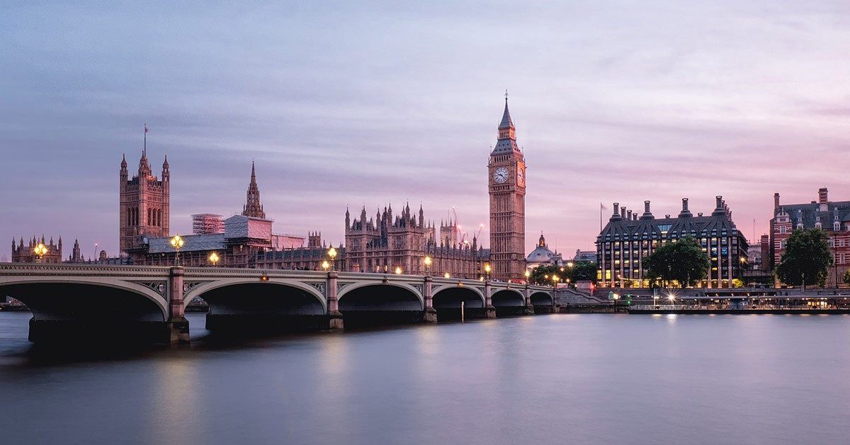 Atardecer en Londres