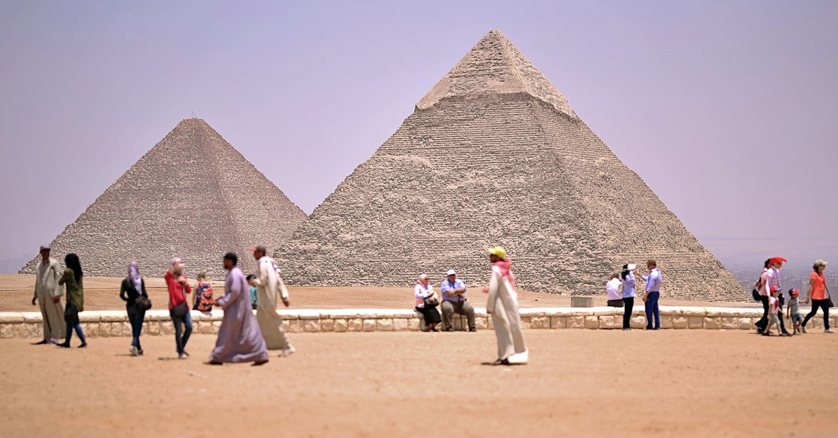 Las pirámides de El Cairo, Egipto