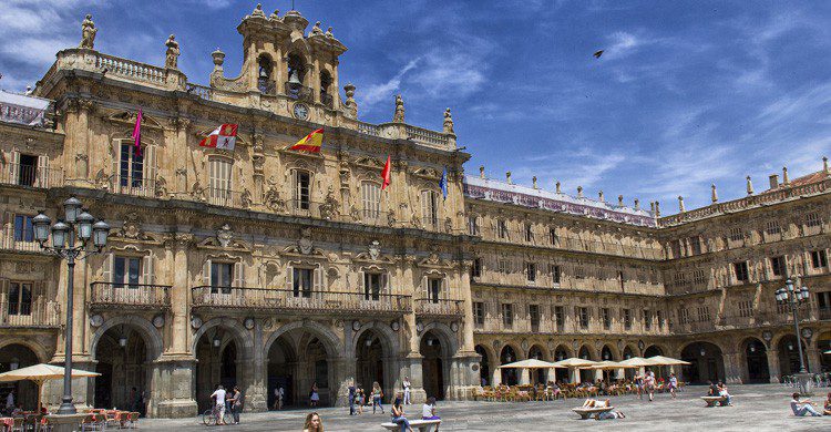Ayuntamiento de Salamanca (Fuente: Lorenmart / Flickr)