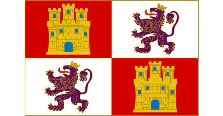 La bandera de Castilla y León