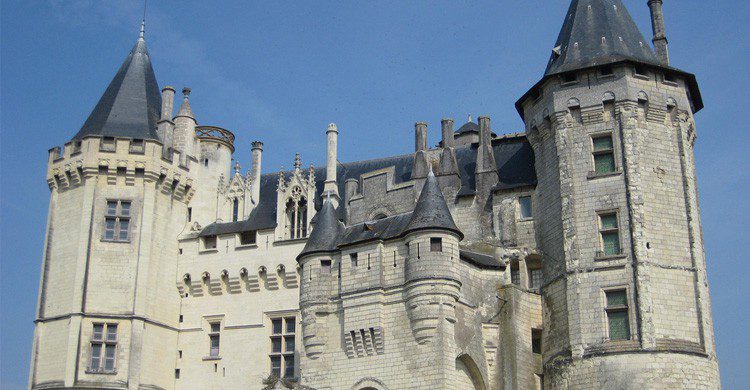 El espectacular castillo de Saumur en el Valle del Loira, Francia (Fuente: Dan Dickinson / Flickr)