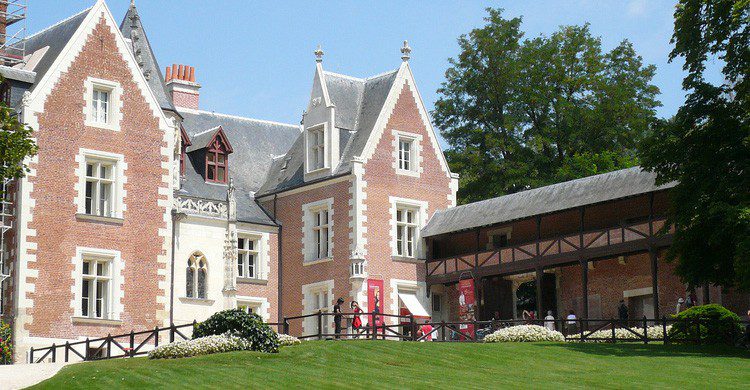 El pasadizo 'secreto' del Castillo de Clos Luce en el Valle del Loira, Francia (Fuente: Flo21 / Flickr)