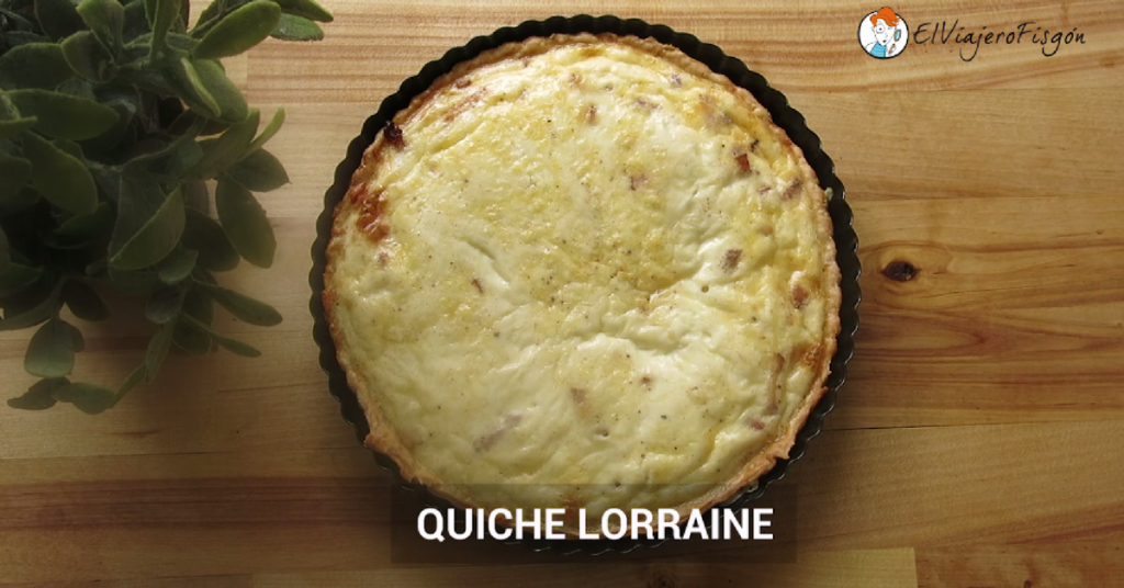 Sigue leyendo Receta Fisgona: Quiche Lorraine de Francia