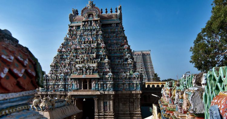 El impresionante templo de Vishnu en la India (Fuente: Abraham Puthoor / Flickr)