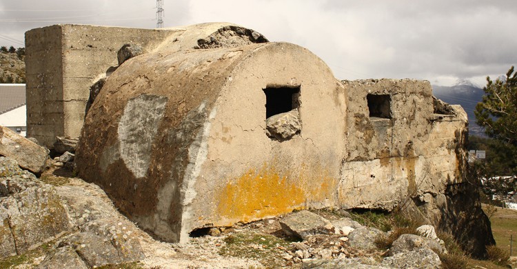 restos de la guerra civil