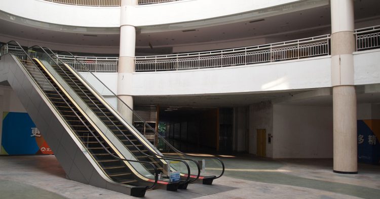 Centros comerciales vacíos en Asia (Fuente: Remko Tanis / Flickr)