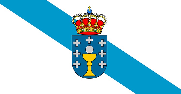 La bandera de Galicia