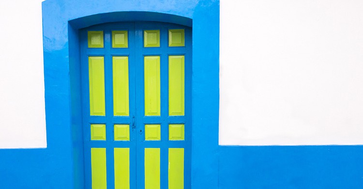 Arquitectura colonial en San Cristóbal de las Casas, Chiapas. México