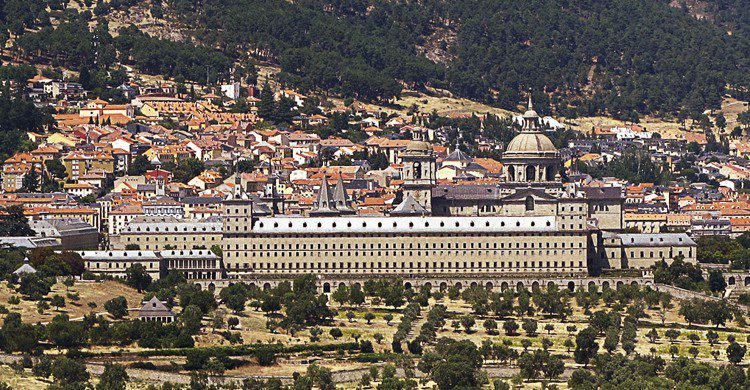 San Lorenzo El Escorial atardecer Madrid