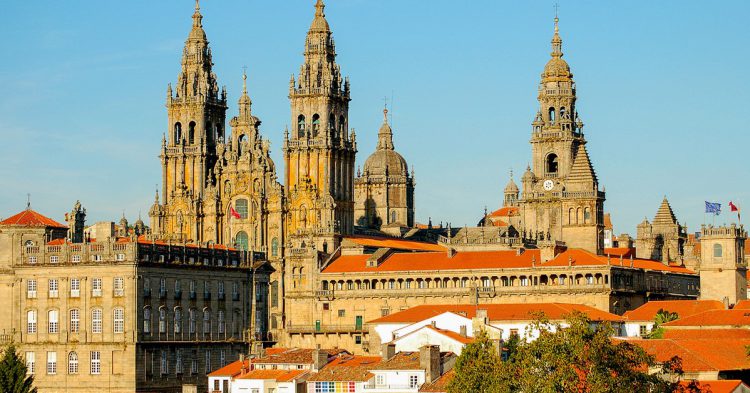 Puente del pilar en Galicia