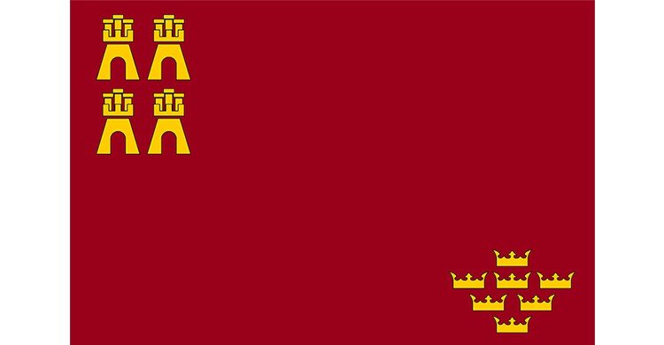 La bandera de Murcia