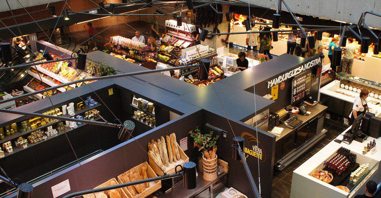 Mercado de San Antón en Madrid (Fuente: Rosa G / Flickr)