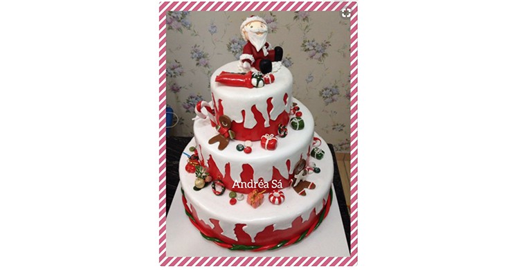 Tarta navideña