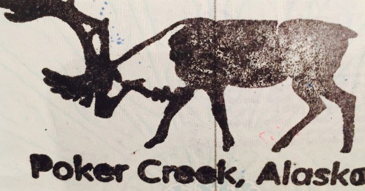 Curioso sello de pasaporte en Alaska (Fuente: Rukksana Hussain / Flickr)