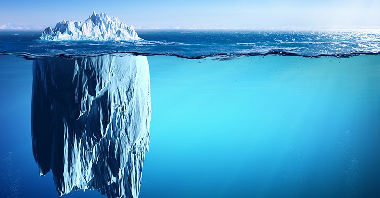 Un iceberg en el Ártico 