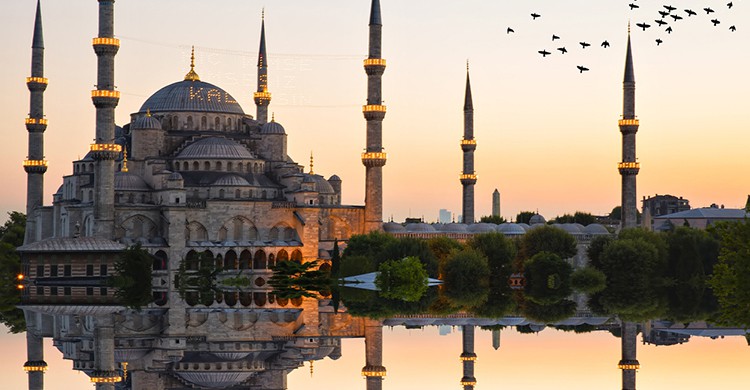 La Mesquita Azul en Estambul