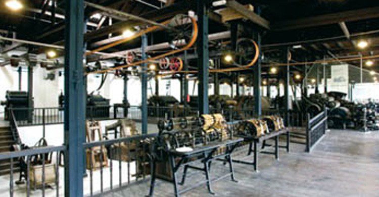 Proceso de elaboración en el Museo de las boineas (Fuente: balmaseda.net)