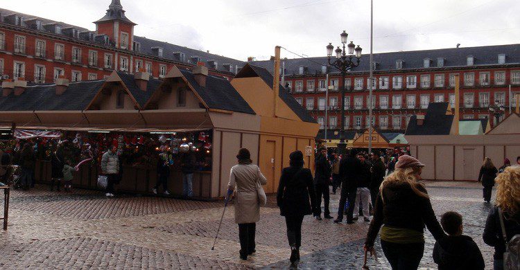 Mercado de la Plaza Mayor de Madrid (Fuente: Daniel Lobo / Flickr)