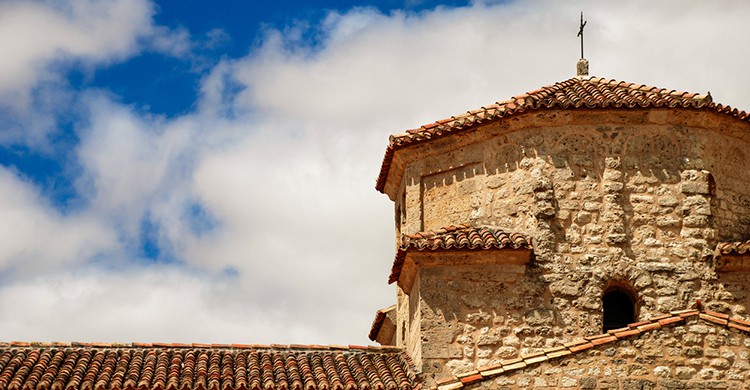 Detalle de una iglesia en Urueña 