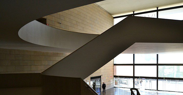 Interior del Institut Valencià d´Art Modern. Centre Julio González
