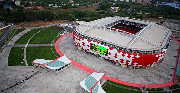 Estadio Spartak en Moscú