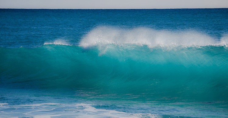Olas en el mar