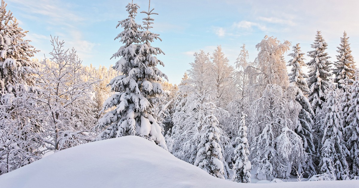 7 paisajes que el invierno ha transformado