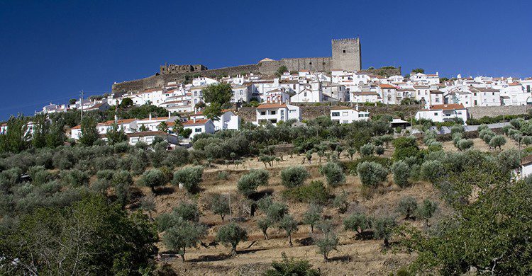 Vistas de Castelo de Vide, Portugal