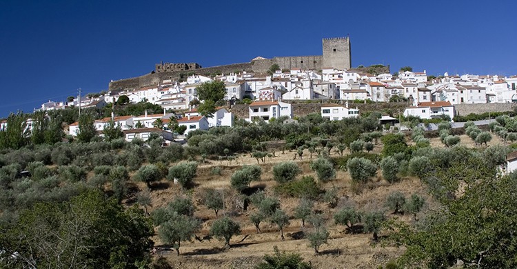 Vistas de Castelo de Vide, Portugal