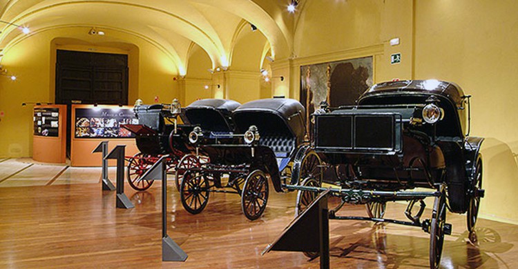 Interior del Museo de Carruajes de Sevilla