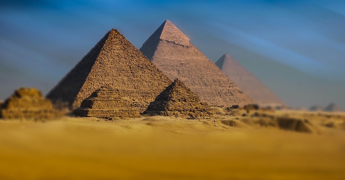 Pirámide de Giza en Egipto