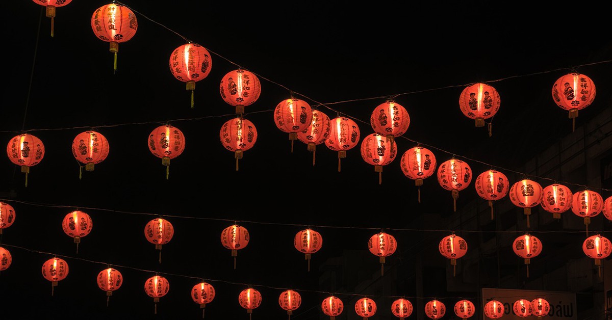 Festival de linternas en China