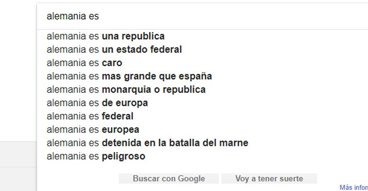 que piensa google de alemania