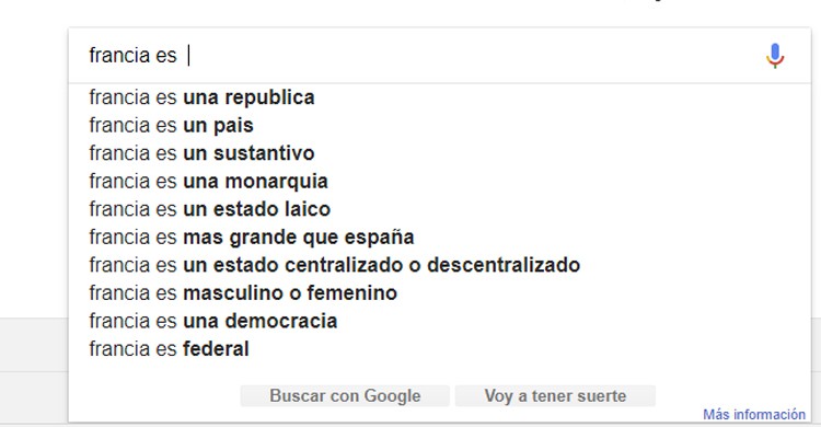 google francia