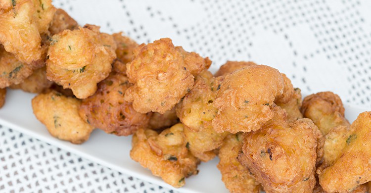 Buñuelos de bacalao