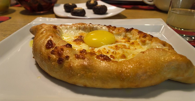 Jachapuri, plato típico de Georgia