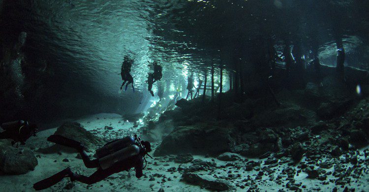 pozas subterraneas más impresionantes