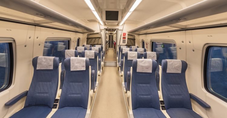 Interior de uno de los trenes de Renfe (iStock)