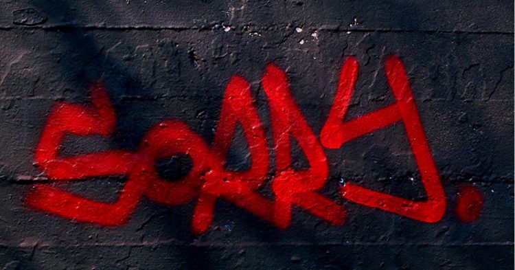 ¿Cuántas veces has oído 'sorry' en una conversación? (Fuente: Stefan Bucher / Flickr)