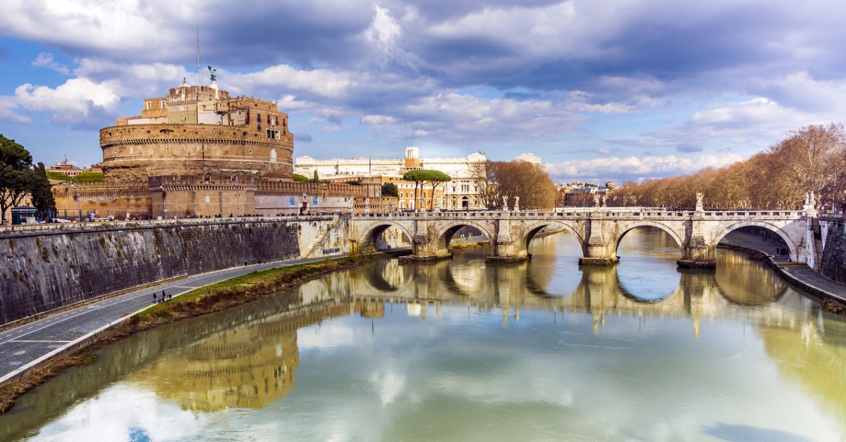 El Puente Sant’Angelo en Roma