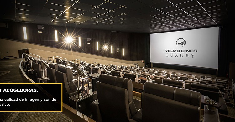Sala del Yelmo Cines Luxury de Madrid 