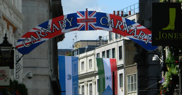 Entrada a la Carnaby Street