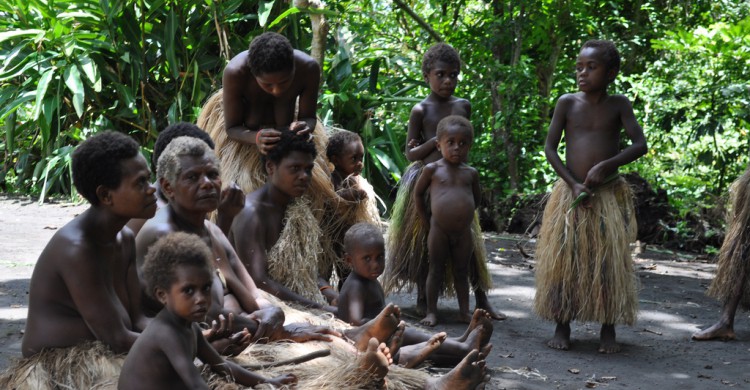 Una tribu en la Isla Tanna