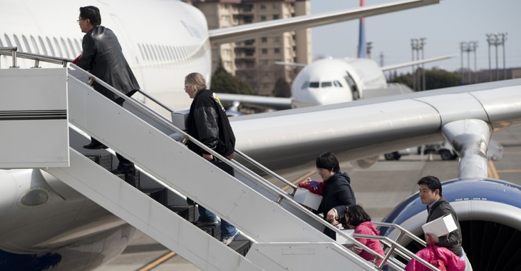 Embarque en un avión
