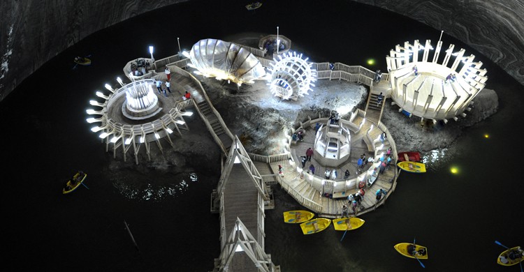 parque de atracciones subterraneo